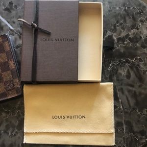 Authentic LV box w/dust cover...pristine condition